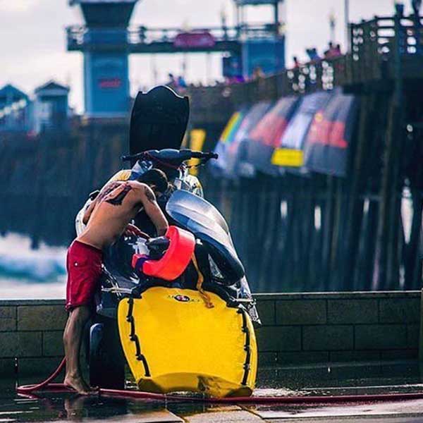 Huntington Beach Lifeguard LifeSled