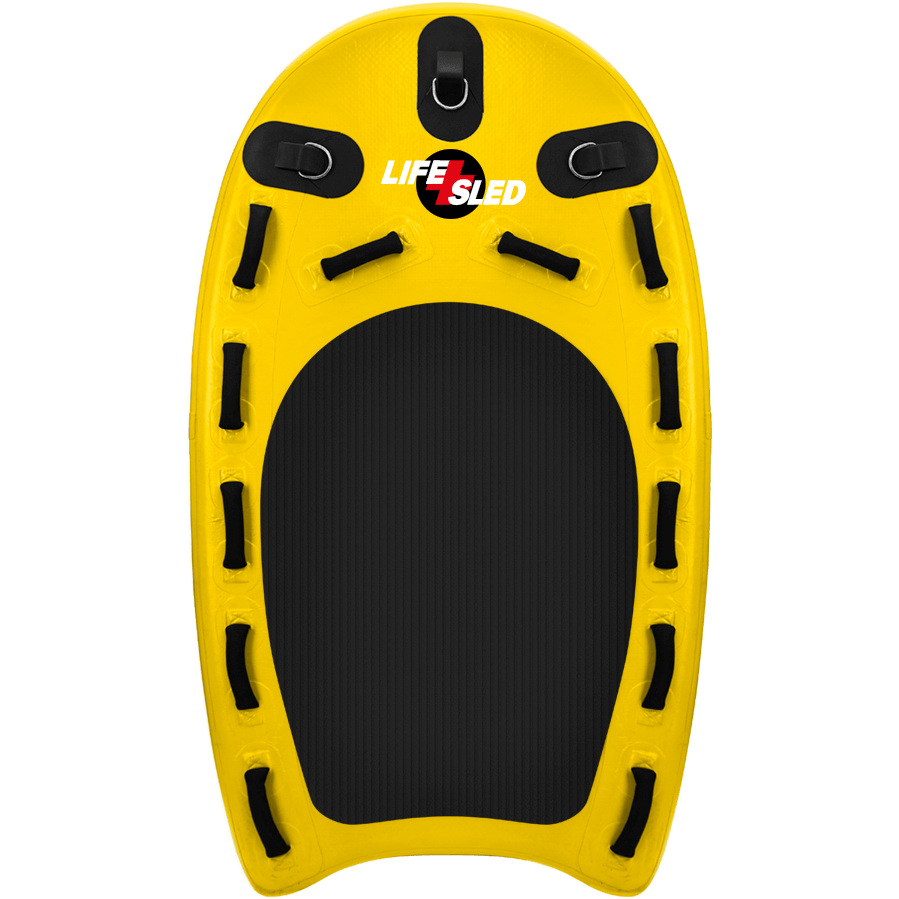 Inflatable LifeSled Water Safety Sled